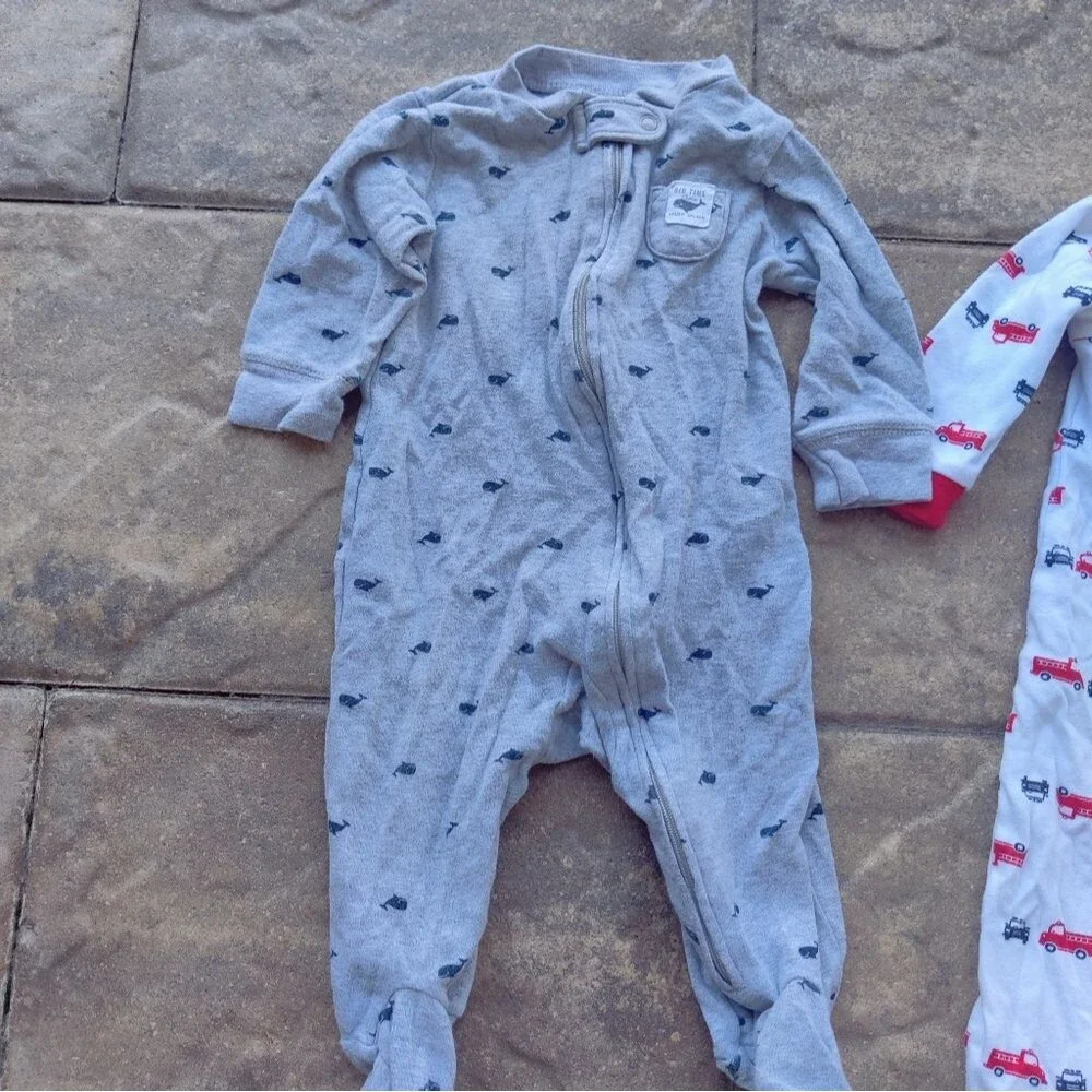 Newborn bundle pajamas Fire Fighter